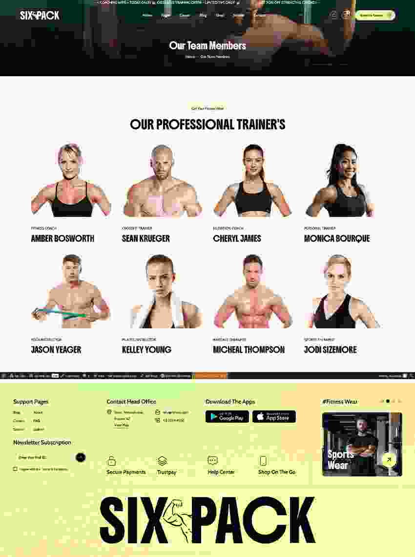 Our-teams-page